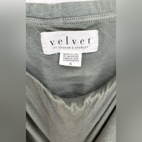 Velvet by graham and spencer mini dress cotton Size S straps - Picture 5 of 9